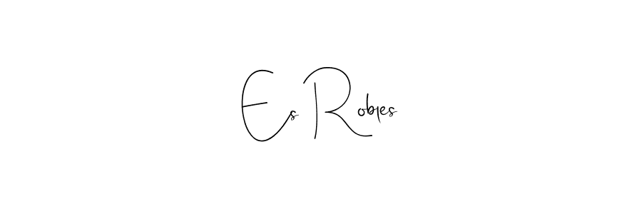 Once you've used our free online signature maker to create your best signature Andilay-7BmLP style, it's time to enjoy all of the benefits that Es Robles name signing documents. Es Robles signature style 4 images and pictures png