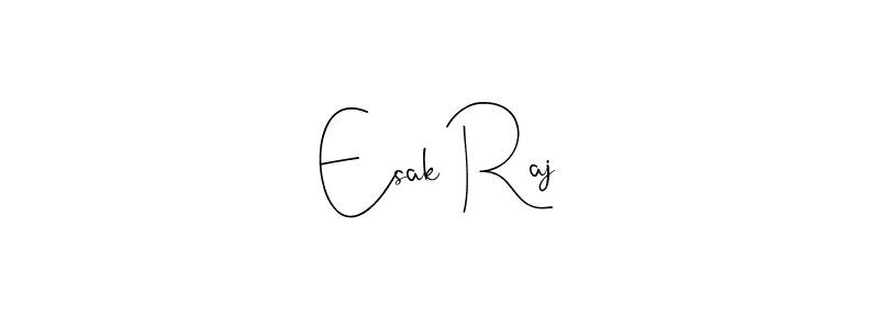 The best way (Andilay-7BmLP) to make a short signature is to pick only two or three words in your name. The name Esak Raj include a total of six letters. For converting this name. Esak Raj signature style 4 images and pictures png