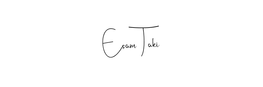 Here are the top 10 professional signature styles for the name Esam Taki. These are the best autograph styles you can use for your name. Esam Taki signature style 4 images and pictures png