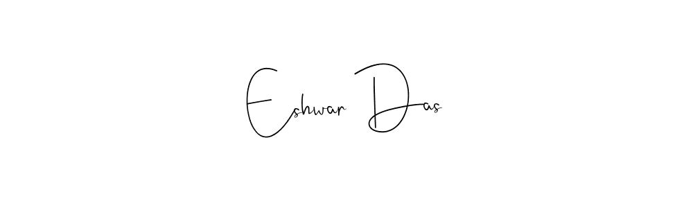 Use a signature maker to create a handwritten signature online. With this signature software, you can design (Andilay-7BmLP) your own signature for name Eshwar Das. Eshwar Das signature style 4 images and pictures png