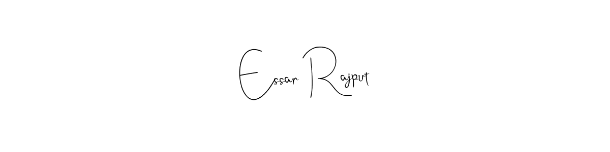 Also You can easily find your signature by using the search form. We will create Essar Rajput name handwritten signature images for you free of cost using Andilay-7BmLP sign style. Essar Rajput signature style 4 images and pictures png