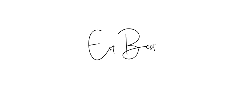Check out images of Autograph of Est Best name. Actor Est Best Signature Style. Andilay-7BmLP is a professional sign style online. Est Best signature style 4 images and pictures png