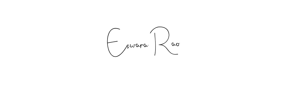Make a beautiful signature design for name Eswara Rao. Use this online signature maker to create a handwritten signature for free. Eswara Rao signature style 4 images and pictures png