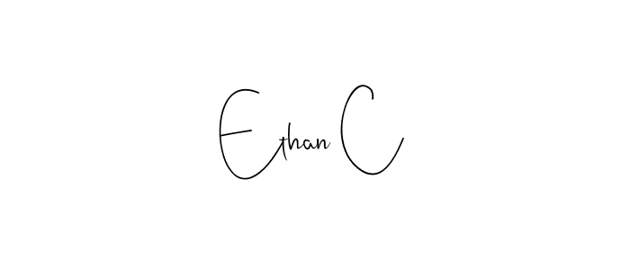 Make a beautiful signature design for name Ethan C. Use this online signature maker to create a handwritten signature for free. Ethan C signature style 4 images and pictures png