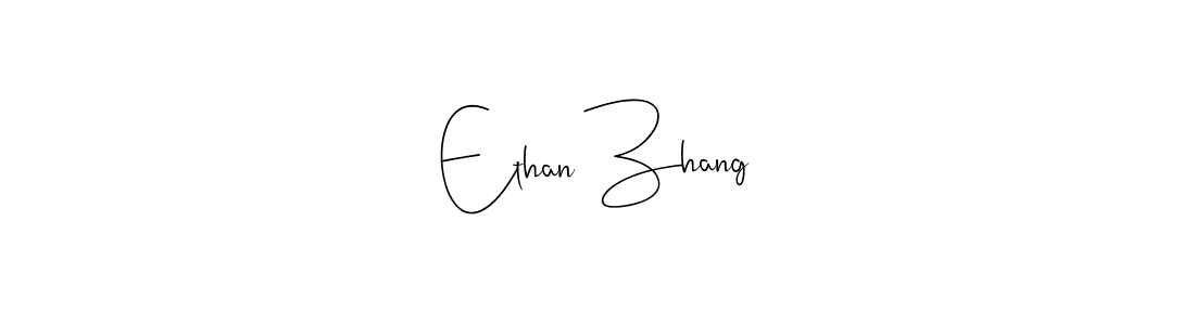 Create a beautiful signature design for name Ethan Zhang. With this signature (Andilay-7BmLP) fonts, you can make a handwritten signature for free. Ethan Zhang signature style 4 images and pictures png