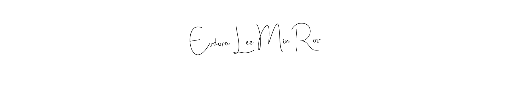 Once you've used our free online signature maker to create your best signature Andilay-7BmLP style, it's time to enjoy all of the benefits that Eudora Lee Min Rou name signing documents. Eudora Lee Min Rou signature style 4 images and pictures png