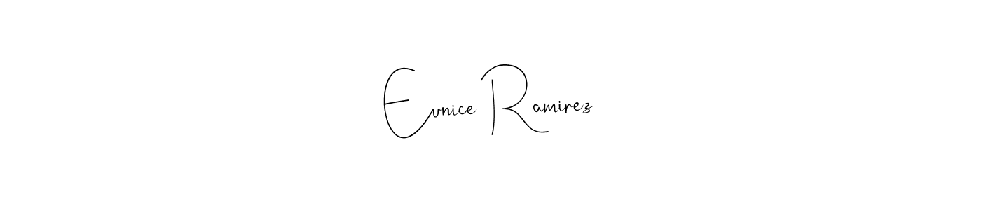Design your own signature with our free online signature maker. With this signature software, you can create a handwritten (Andilay-7BmLP) signature for name Eunice Ramirez. Eunice Ramirez signature style 4 images and pictures png
