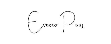 Master the art of signing with Evasco Paul written in fluent Andilay-7BmLP script. A great template to practice and refine your handwriting. Evasco Paul signature style 4 images and pictures png