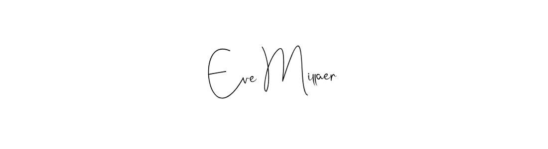 Make a beautiful signature design for name Eve Millaer. Use this online signature maker to create a handwritten signature for free. Eve Millaer signature style 4 images and pictures png