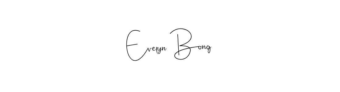 Create a beautiful signature design for name Evelyn Bong. With this signature (Andilay-7BmLP) fonts, you can make a handwritten signature for free. Evelyn Bong signature style 4 images and pictures png