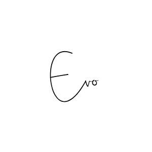 Design your own signature with our free online signature maker. With this signature software, you can create a handwritten (Andilay-7BmLP) signature for name Evo. Evo signature style 4 images and pictures png