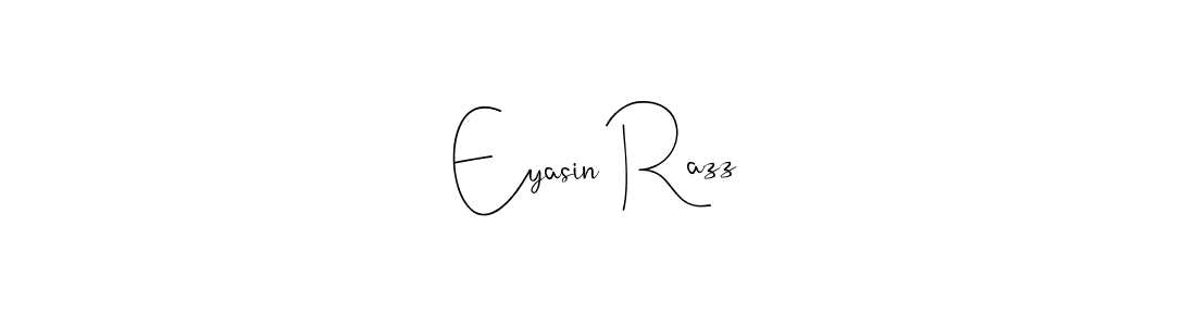 You can use this online signature creator to create a handwritten signature for the name Eyasin Razz. This is the best online autograph maker. Eyasin Razz signature style 4 images and pictures png