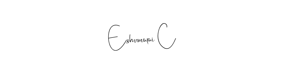 This is the best signature style for the Ezhumalai C name. Also you like these signature font (Andilay-7BmLP). Mix name signature. Ezhumalai C signature style 4 images and pictures png