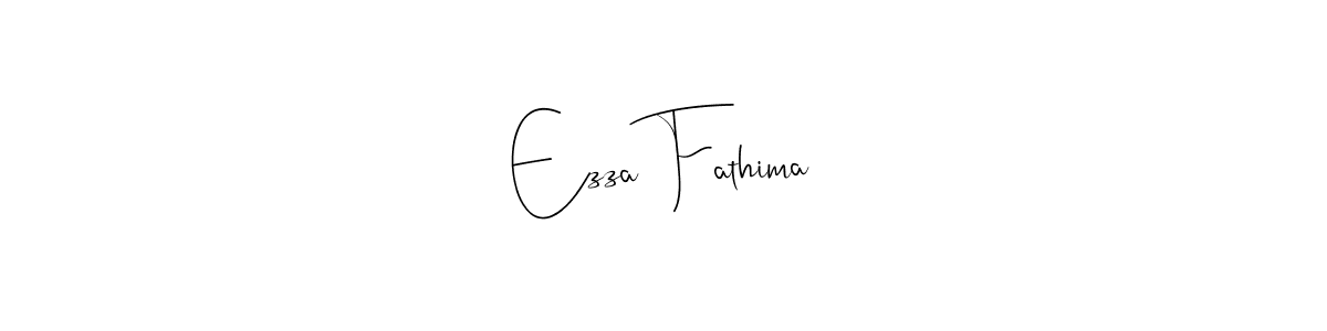 Create a beautiful signature design for name Ezza Fathima. With this signature (Andilay-7BmLP) fonts, you can make a handwritten signature for free. Ezza Fathima signature style 4 images and pictures png