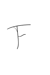 if you are searching for the best signature style for your name F . so please give up your signature search. here we have designed multiple signature styles  using Andilay-7BmLP. F  signature style 4 images and pictures png
