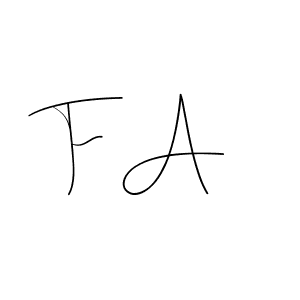 if you are searching for the best signature style for your name F A. so please give up your signature search. here we have designed multiple signature styles  using Andilay-7BmLP. F A signature style 4 images and pictures png