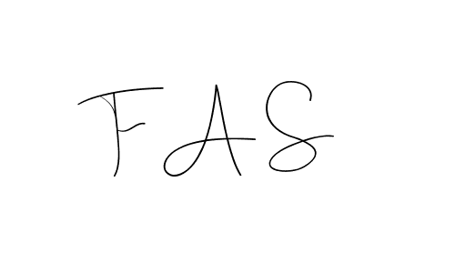 The best way (Andilay-7BmLP) to make a short signature is to pick only two or three words in your name. The name F A S include a total of six letters. For converting this name. F A S signature style 4 images and pictures png