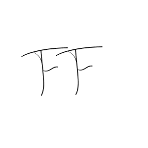 Make a beautiful signature design for name F F. With this signature (Andilay-7BmLP) style, you can create a handwritten signature for free. F F signature style 4 images and pictures png