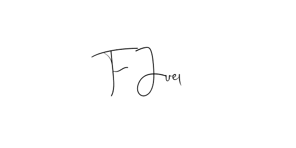 F Juel stylish signature style. Best Handwritten Sign (Andilay-7BmLP) for my name. Handwritten Signature Collection Ideas for my name F Juel. F Juel signature style 4 images and pictures png