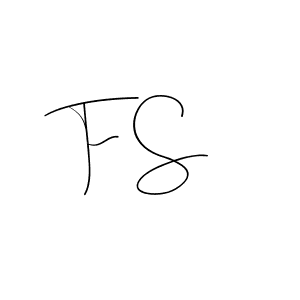 Use a signature maker to create a handwritten signature online. With this signature software, you can design (Andilay-7BmLP) your own signature for name F S. F S signature style 4 images and pictures png