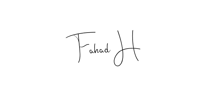 Once you've used our free online signature maker to create your best signature Andilay-7BmLP style, it's time to enjoy all of the benefits that Fahad H name signing documents. Fahad H signature style 4 images and pictures png
