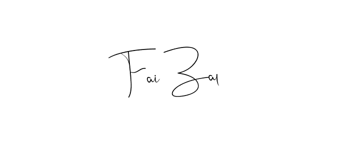 Also we have Fai Zal name is the best signature style. Create professional handwritten signature collection using Andilay-7BmLP autograph style. Fai Zal signature style 4 images and pictures png