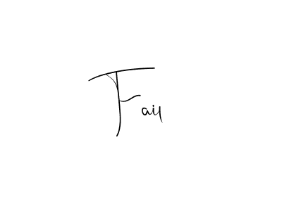 Also You can easily find your signature by using the search form. We will create Fail name handwritten signature images for you free of cost using Andilay-7BmLP sign style. Fail signature style 4 images and pictures png