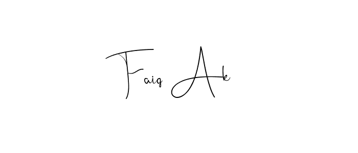 Once you've used our free online signature maker to create your best signature Andilay-7BmLP style, it's time to enjoy all of the benefits that Faiq Ak name signing documents. Faiq Ak signature style 4 images and pictures png