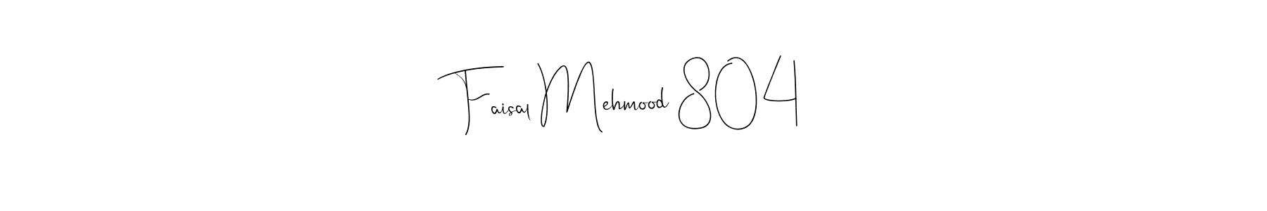 This is the best signature style for the Faisal Mehmood 804 name. Also you like these signature font (Andilay-7BmLP). Mix name signature. Faisal Mehmood 804 signature style 4 images and pictures png