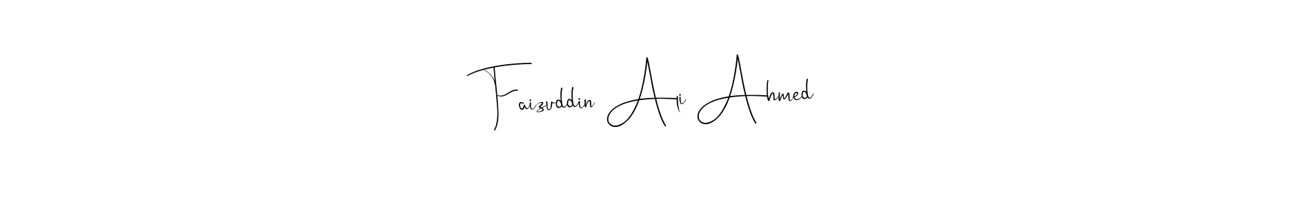 Andilay-7BmLP is a professional signature style that is perfect for those who want to add a touch of class to their signature. It is also a great choice for those who want to make their signature more unique. Get Faizuddin Ali Ahmed name to fancy signature for free. Faizuddin Ali Ahmed signature style 4 images and pictures png
