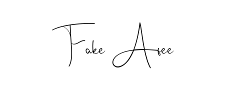 Discover the perfect balance of readability and style for Fake Afee with Andilay-7BmLP font. Create your dream signature today. Fake Afee signature style 4 images and pictures png