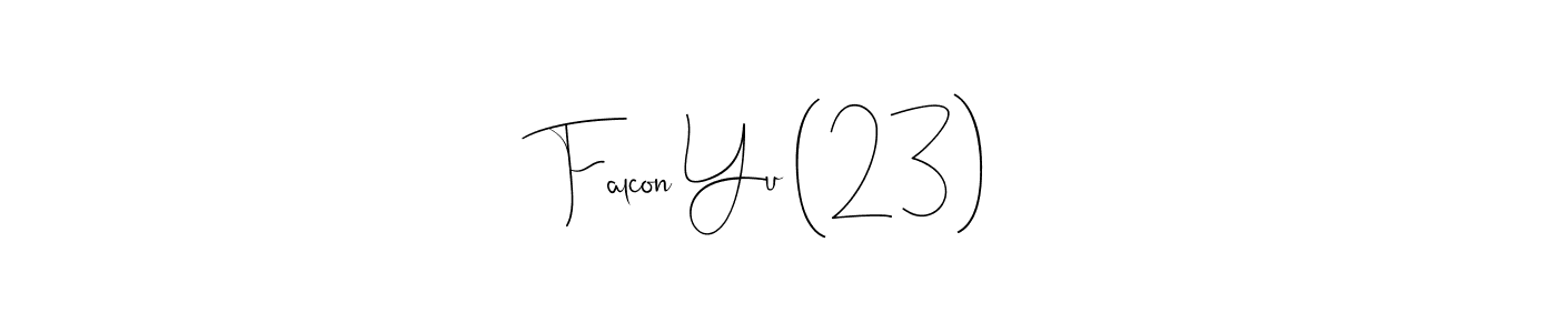 Make a beautiful signature design for name Falcon Yu (23). Use this online signature maker to create a handwritten signature for free. Falcon Yu (23) signature style 4 images and pictures png