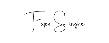 Make a beautiful signature design for name Falen Singha. Use this online signature maker to create a handwritten signature for free. Falen Singha signature style 4 images and pictures png
