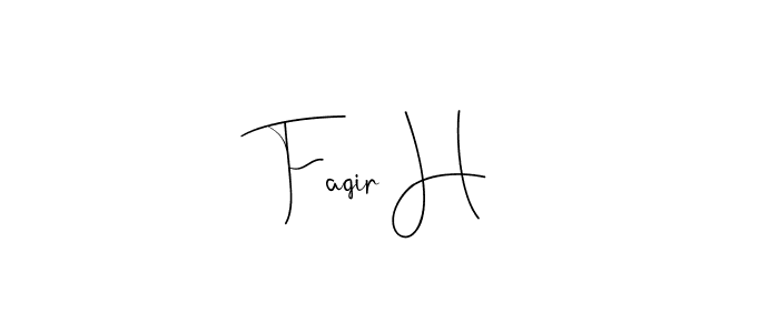 This is the best signature style for the Faqir H name. Also you like these signature font (Andilay-7BmLP). Mix name signature. Faqir H signature style 4 images and pictures png