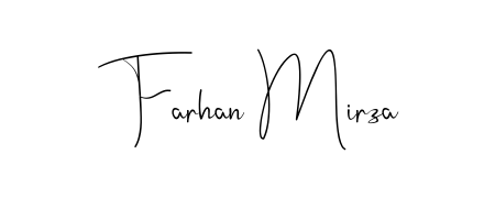 Get an exclusive digital autograph for Farhan Mirza. The Andilay-7BmLP typeface captures the charm of real penmanship on paper. Farhan Mirza signature style 4 images and pictures png