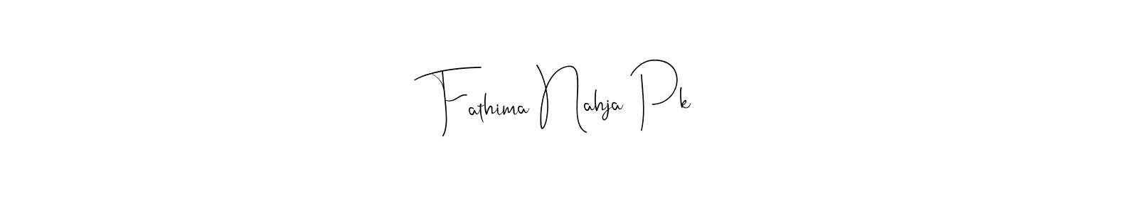 See photos of Fathima Nahja Pk official signature by Spectra . Check more albums & portfolios. Read reviews & check more about Andilay-7BmLP font. Fathima Nahja Pk signature style 4 images and pictures png