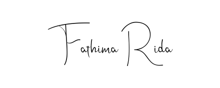 Fathima Rida stylish signature style. Best Handwritten Sign (Andilay-7BmLP) for my name. Handwritten Signature Collection Ideas for my name Fathima Rida. Fathima Rida signature style 4 images and pictures png