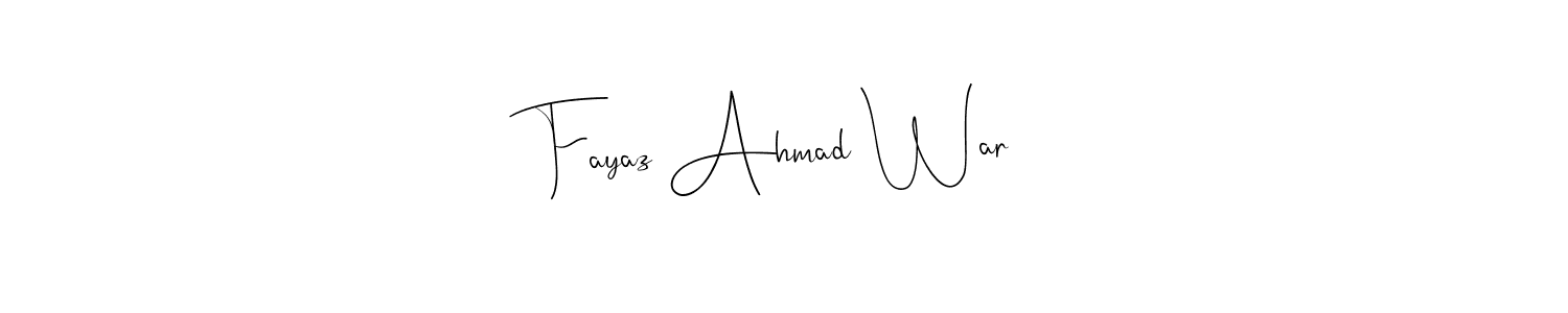 This is the best signature style for the Fayaz Ahmad War name. Also you like these signature font (Andilay-7BmLP). Mix name signature. Fayaz Ahmad War signature style 4 images and pictures png