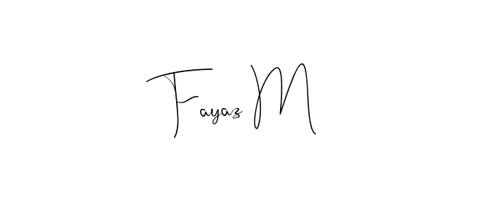 How to Draw Fayaz M signature style? Andilay-7BmLP is a latest design signature styles for name Fayaz M. Fayaz M signature style 4 images and pictures png