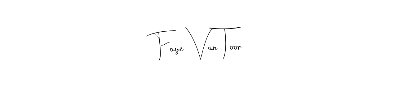 Make a beautiful signature design for name Faye Van Toor. With this signature (Andilay-7BmLP) style, you can create a handwritten signature for free. Faye Van Toor signature style 4 images and pictures png