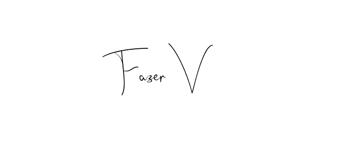 The best way (Andilay-7BmLP) to make a short signature is to pick only two or three words in your name. The name Fazer V include a total of six letters. For converting this name. Fazer V signature style 4 images and pictures png