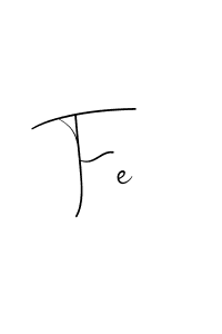 It looks lik you need a new signature style for name Fe. Design unique handwritten (Andilay-7BmLP) signature with our free signature maker in just a few clicks. Fe signature style 4 images and pictures png