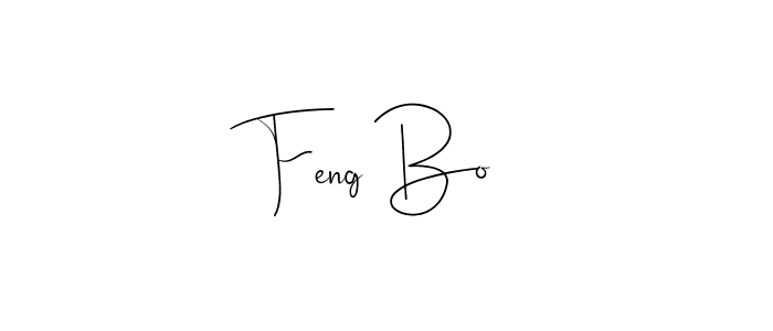 Also You can easily find your signature by using the search form. We will create Feng Bo name handwritten signature images for you free of cost using Andilay-7BmLP sign style. Feng Bo signature style 4 images and pictures png