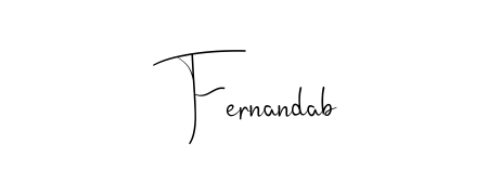 Make your name Fernandab memorable on every contract using Andilay-7BmLP autograph style. Instant transparent background export available. Fernandab signature style 4 images and pictures png