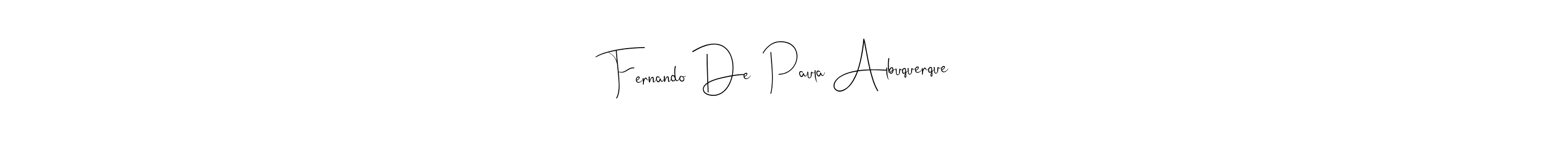 It looks lik you need a new signature style for name Fernando De  Paula Albuquerque. Design unique handwritten (Andilay-7BmLP) signature with our free signature maker in just a few clicks. Fernando De  Paula Albuquerque signature style 4 images and pictures png