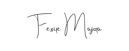 Practice writing Fezile Majola with the flow of Andilay-7BmLP lettering. A fantastic source of inspiration for developing your personal signature style. Fezile Majola signature style 4 images and pictures png
