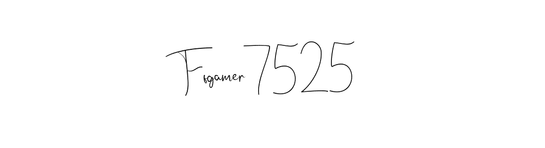 Use a signature maker to create a handwritten signature online. With this signature software, you can design (Andilay-7BmLP) your own signature for name Ffgamer7525. Ffgamer7525 signature style 4 images and pictures png