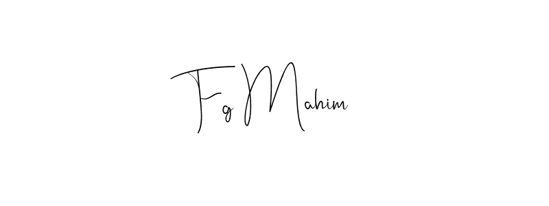 The best way (Andilay-7BmLP) to make a short signature is to pick only two or three words in your name. The name Fg Mahim include a total of six letters. For converting this name. Fg Mahim signature style 4 images and pictures png