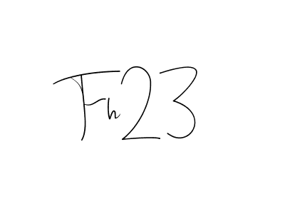 You should practise on your own different ways (Andilay-7BmLP) to write your name (Fh23) in signature. don't let someone else do it for you. Fh23 signature style 4 images and pictures png