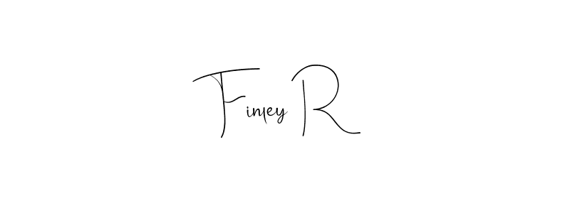Make a beautiful signature design for name Finley R. Use this online signature maker to create a handwritten signature for free. Finley R signature style 4 images and pictures png